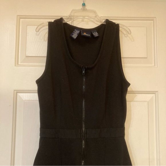 70s Vintage Liz Sport Black Jumpsuit! 8 - Picture 3 of 5
